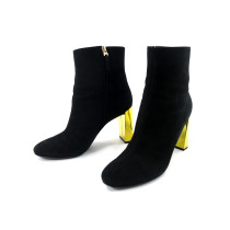 Fendi Stivaletto Camoscio Nero