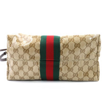Gucci Giglio Tote Bag Small Crystal Beige