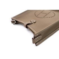 Hermes Evelyne 16 Mini Pelle Etoupe