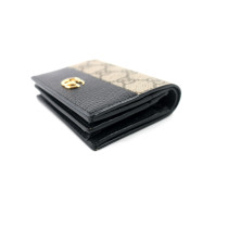 Gucci Portafoglio Marmont GG Supreme e Pelle