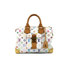 Louis Vuitton Speedy Murakami Multicolor Bianca