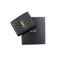 Saint Laurent Portafoglio Pelle Nera