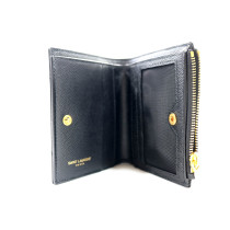 Saint Laurent Portafoglio Pelle Nera