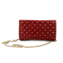 Valentino Spike Pelle Rossa