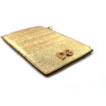 Dolce & Gabbana Portafoglio Pelle Oro