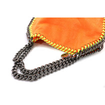 Stella McCartney Falabella 3 Catene Arancio Fluo