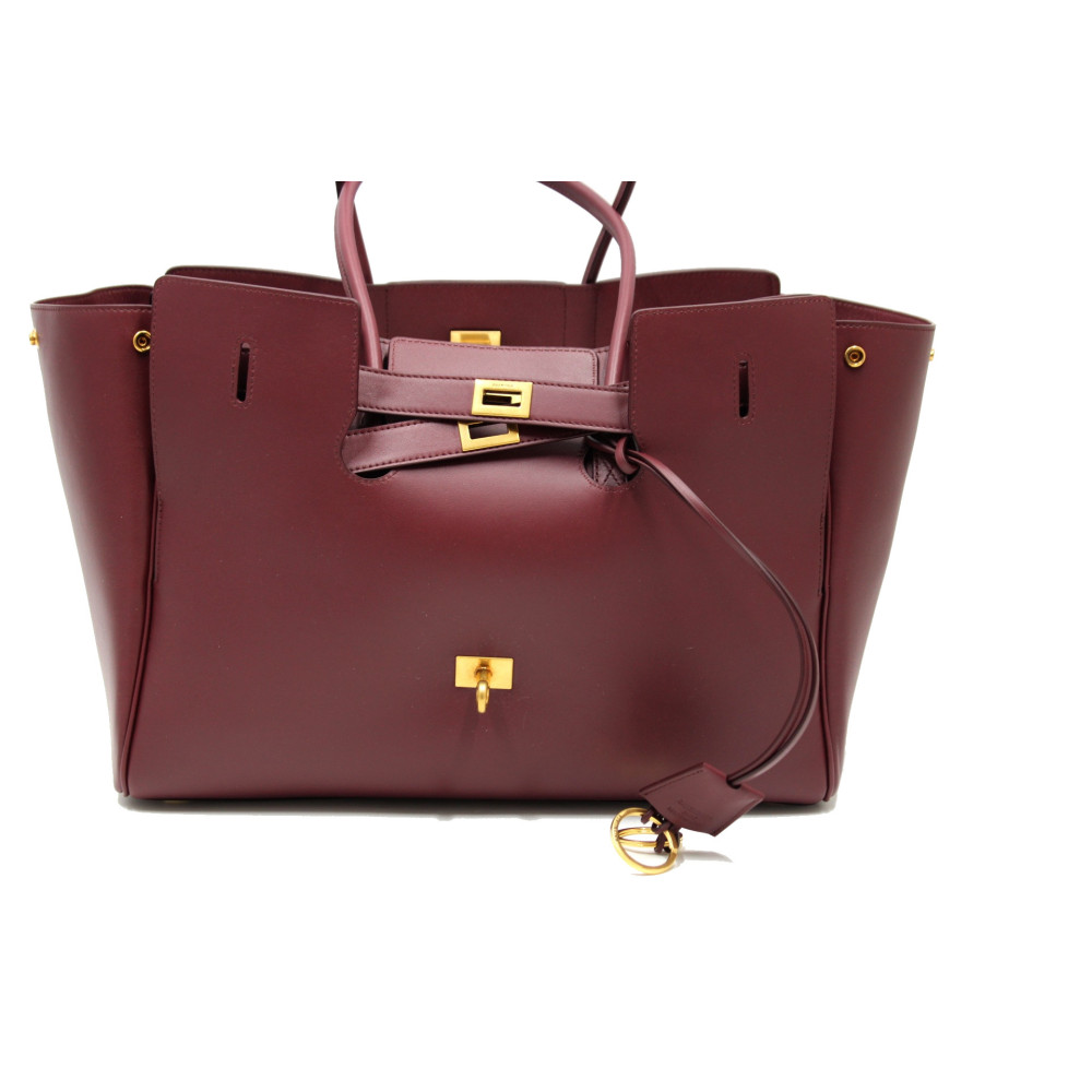 Balenciaga Bel Air Medium Bordeaux