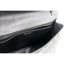 Chanel 11.12 Maxi Jumbo Pelle Nera