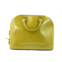Louis Vuitton Alma Vernis Lime