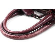 Prada Shopping Pelle Prugna