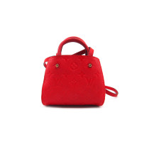 copy of Louis Vuitton Montaigne BB Pelle Empreinte Rossa