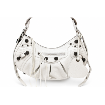 Balenciaga Le Cagole Pelle Bianca