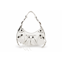 Balenciaga Le Cagole Pelle Bianca
