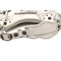 Balenciaga Le Cagole Pelle Bianca