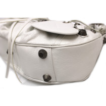 Balenciaga Le Cagole Pelle Bianca
