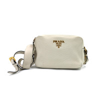 Prada Pochette Pelle Bianca
