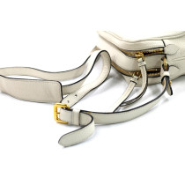 Prada Pochette Pelle Bianca