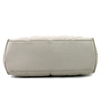 Saint Laurent Lou Lou Puffer Pelle Blanc Vintage