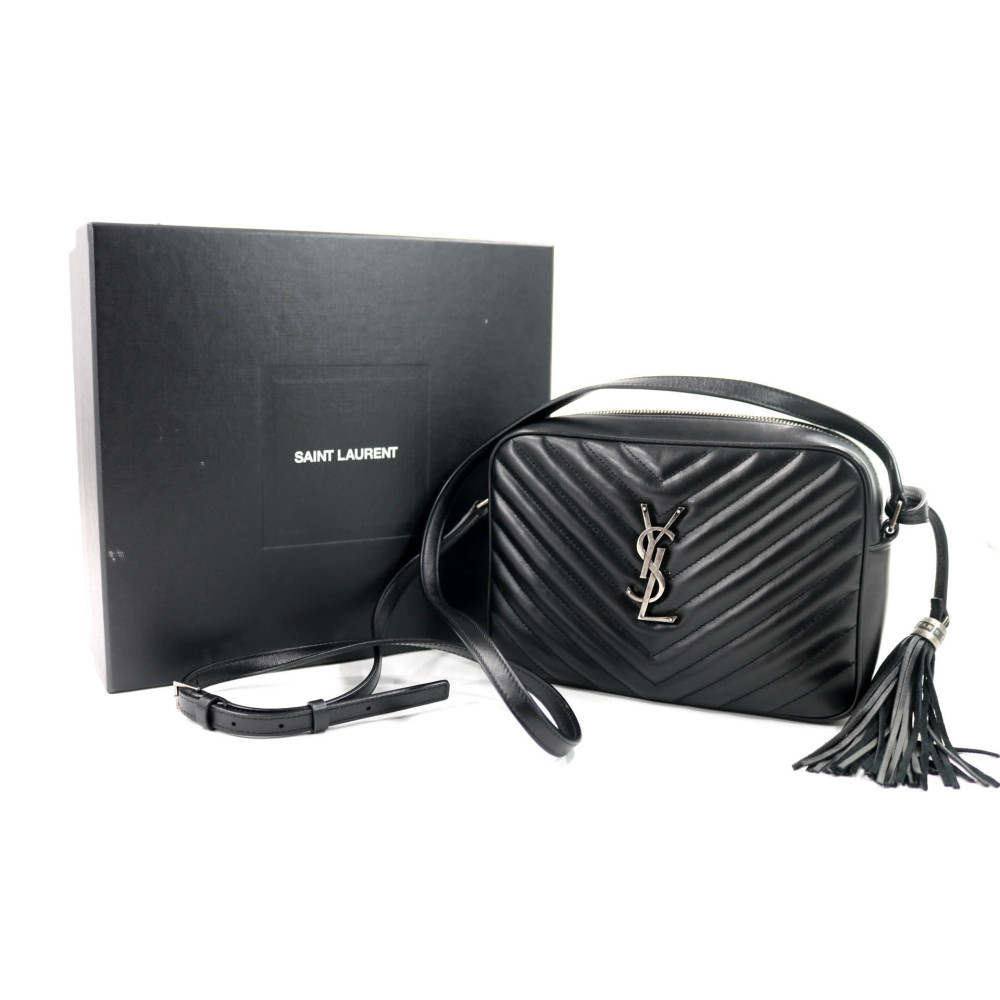 Saint Laurent Lou Camera Bag Pelle Nera