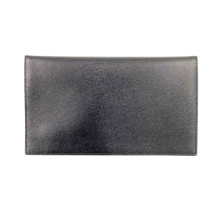 Saint Laurent Uptown Pochette Pelle Goffrata Grain De Poudre Nera