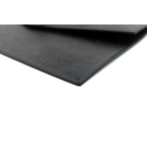 Saint Laurent Uptown Pochette Pelle Goffrata Grain De Poudre Nera