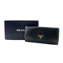 Prada Portafoglio Pelle Nera