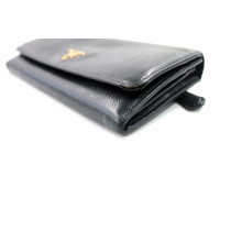 Prada Portafoglio Pelle Nera