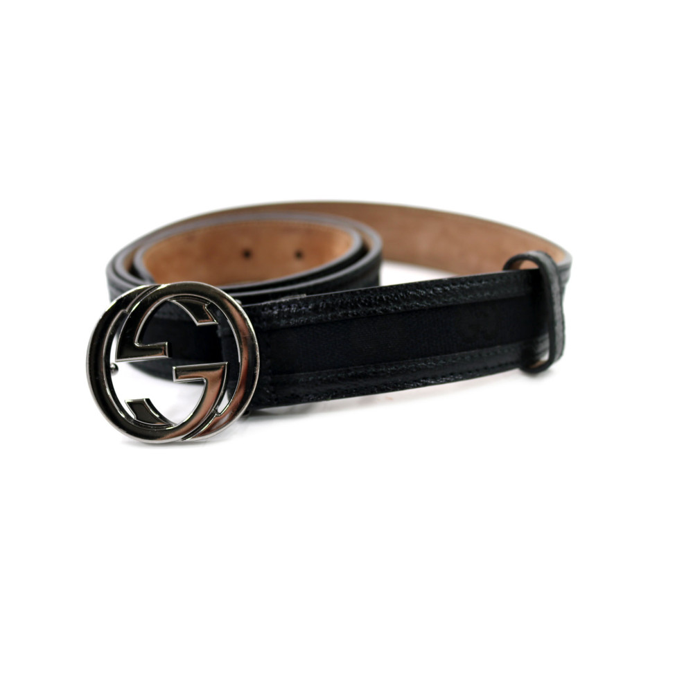 Gucci Cintura Pelle Nera