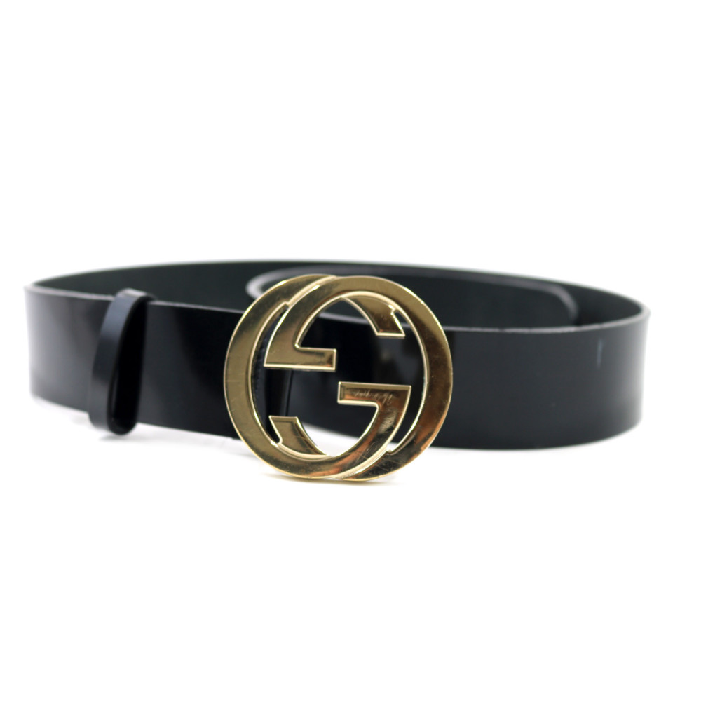 Gucci Cintura Pelle Nera