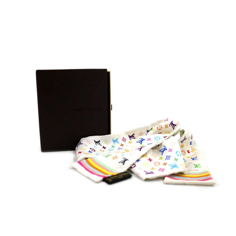 Louis Vuitton Bandeau Seta Bianca