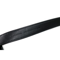 Saint Laurent Cintura Pelle Nera