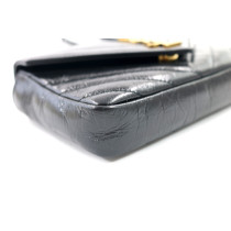 Saint Laurent College Mini Pelle Nera