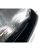 Saint Laurent College Mini Pelle Nera