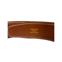 Hermes Cintura Costance Pelle Blu e Marrone
