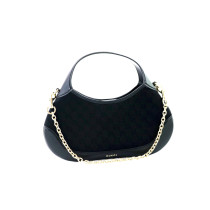Gucci Hobo Tela e Pelle Nera