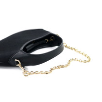 Gucci Hobo Tela e Pelle Nera
