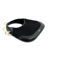 Gucci Hobo Tela e Pelle Nera