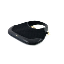Gucci Hobo Tela e Pelle Nera