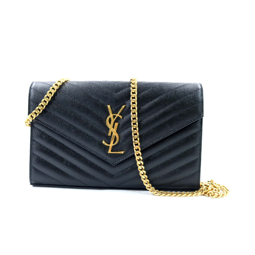 Saint Laurent Pochette Pelle Nera의 사본
