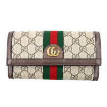 Gucci Portafoglio Ophidia GG Beige
