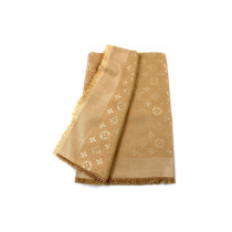 Louis Vuitton Stola Seta e Lana Beige e Avorio