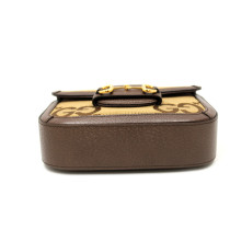 Gucci Horsebit 1955 Jumbo GG Beige