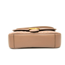 Gucci Marmont Media Pelle Beige