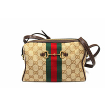 Gucci Camera Bag Horsebit GG Beige