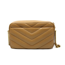 Saint Laurent Camera Bag Lou Lou Pelle Natural Tan
