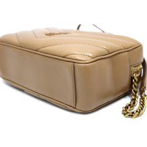 Saint Laurent Camera Bag Lou Lou Pelle Natural Tan