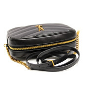 Saint Laurent Camera Bag LouLou Medium Pelle Agnello Matelassè Nera