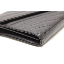 Saint Laurent Cassandre Pelle Nera