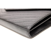 Saint Laurent Cassandre Pelle Nera
