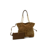 Saint Laurent Jamie Shopping Piccola Suede Golden Leaf